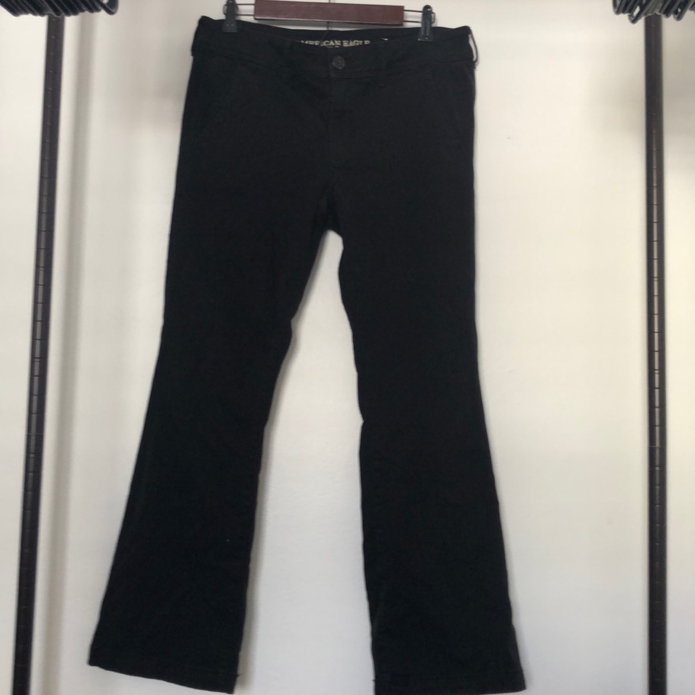 Bell bottom cargo dress pants